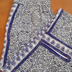 Joie Silk Crop Pant Nepal Blue XS